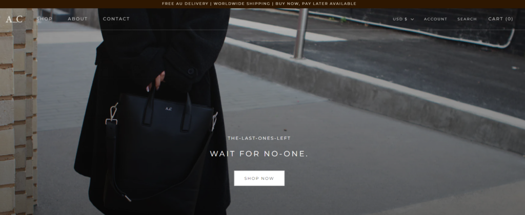 A_c - Sustainable Handbag Fashion Brand
