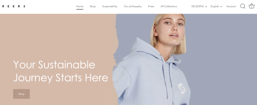 REER3 - Vegan Streetwear Apparel