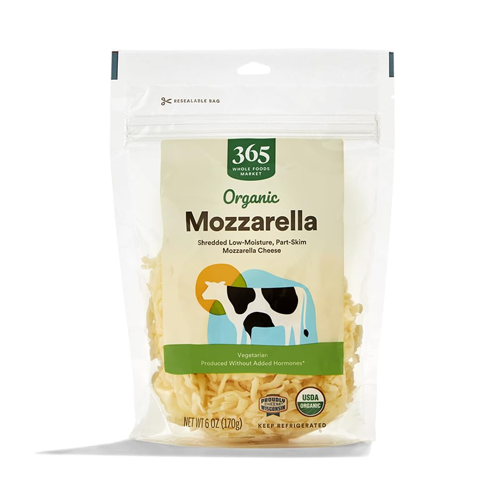 365 Everyday Value Organic Vegan Mozzarella Style Shreds