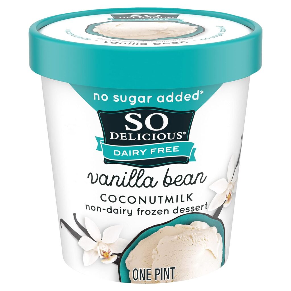 So Delicious Dairy-Free Vanilla Bean Frozen Dessert